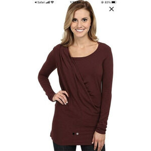 Merrell Evoke Jersey Tunic top women outdoor hiking‎ size XS BLOUSE